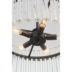 Lustre en cristal Casandra à 5 lumières