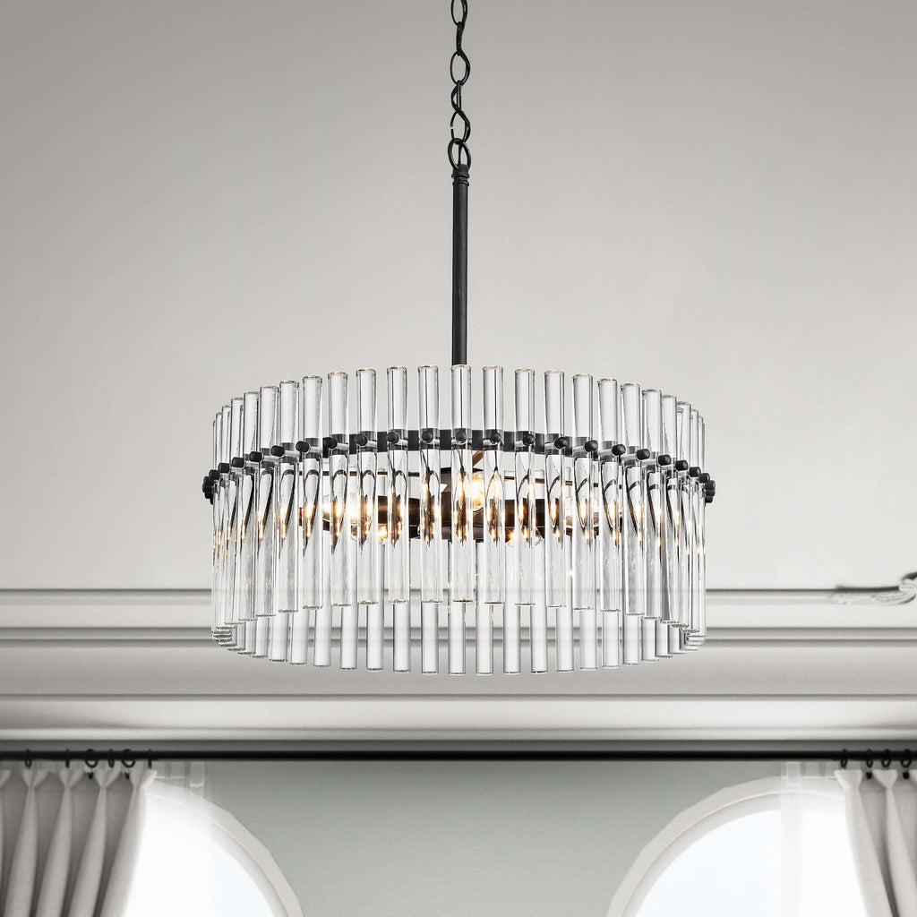 Lustre en cristal Casandra à 5 lumières