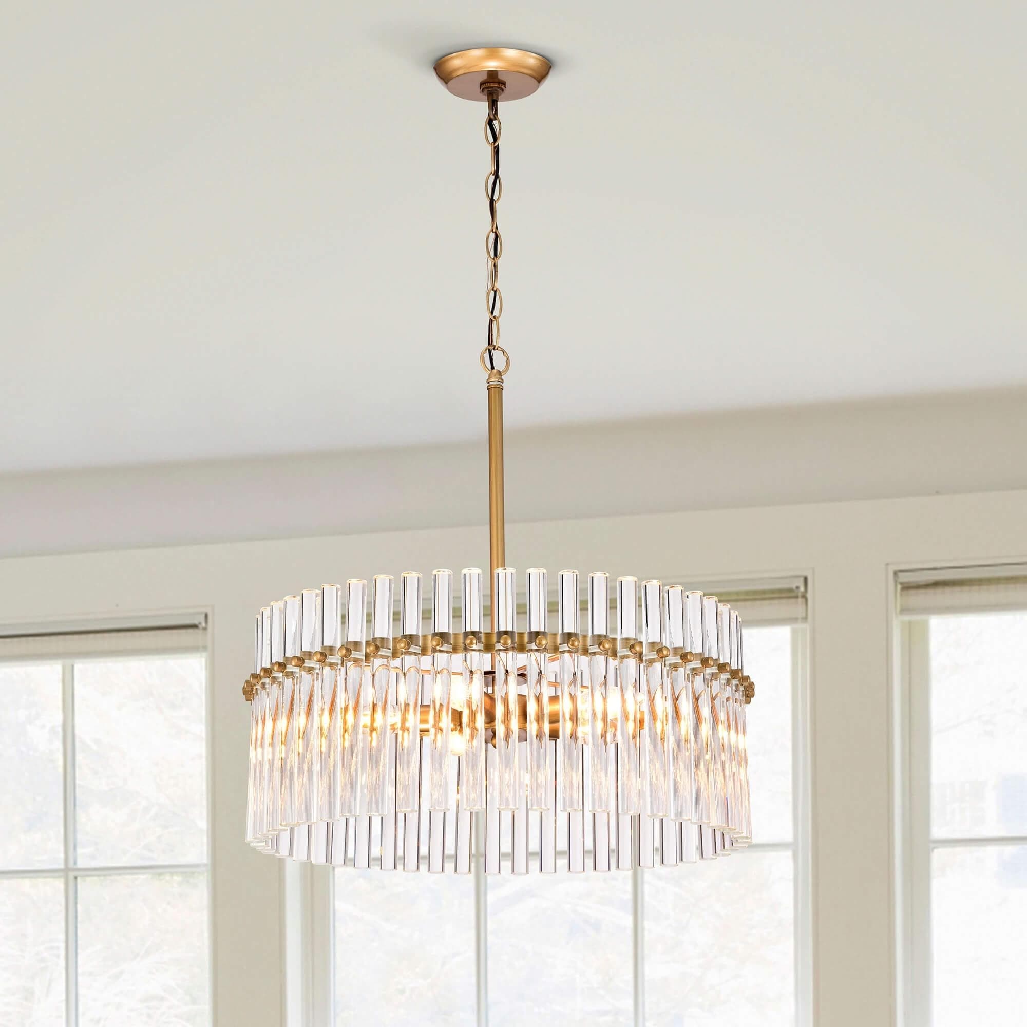 Lustre en cristal Casandra à 5 lumières