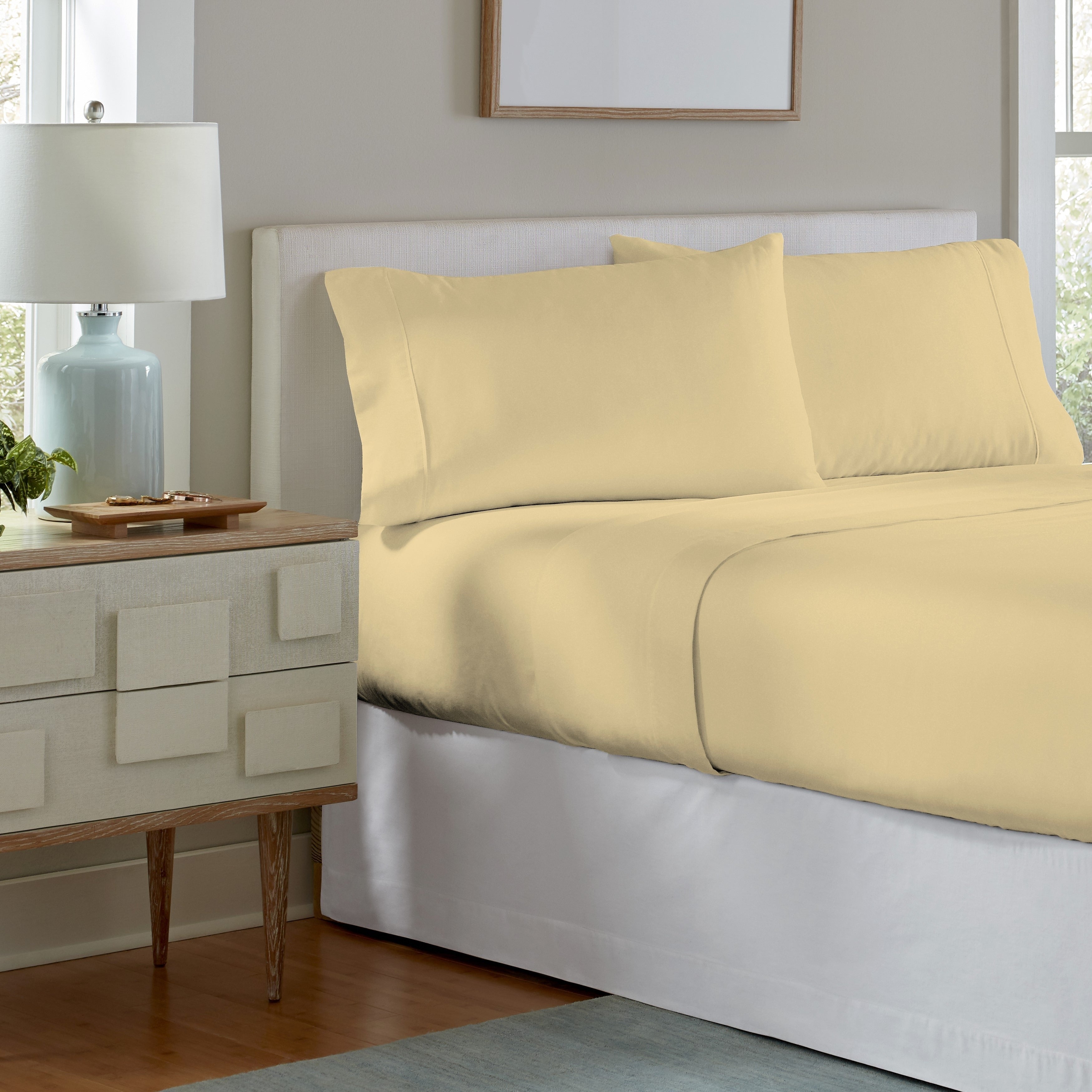 Parure de lit Celeste Home en coton épais 190 g/m², flanelle et velours
