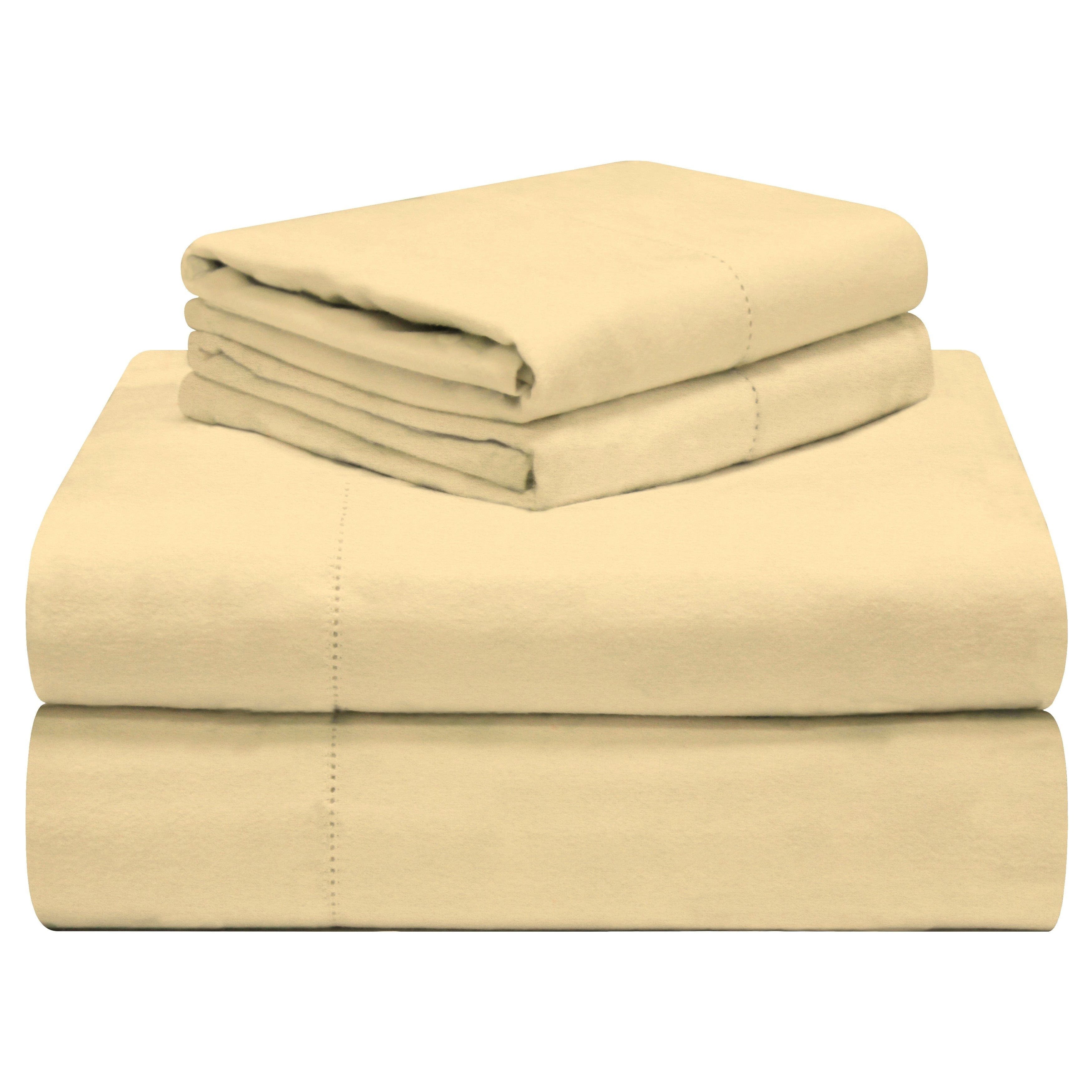 Parure de lit Celeste Home en coton épais 190 g/m², flanelle et velours