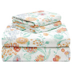 Parure de lit Celeste Home en coton épais 190 g/m², flanelle et velours