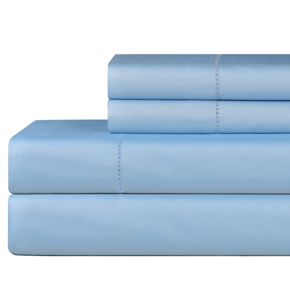 Taies d'oreiller Celeste Home en satin de coton Pima 610 fils (lot de 2)
