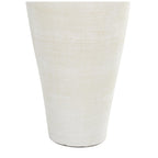 Grand vase décoratif en céramique de style amphore - Blanc - Roche River Decor