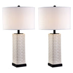 Ensemble de lampes de table USB en céramique
