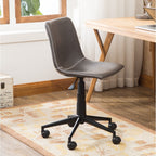 Chaise de bureau pivotante à 360° en similicuir Cesena de Roundhill Furniture