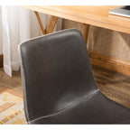 Chaise de bureau pivotante à 360° en similicuir Cesena de Roundhill Furniture
