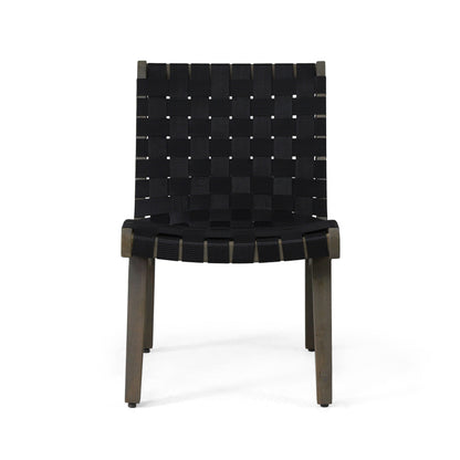 Ensemble de chat d'extérieur Charlotter en corde et bois d'acacia par Christopher Knight Home