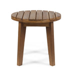 Ensemble de chat d'extérieur Charlotter en corde et bois d'acacia par Christopher Knight Home