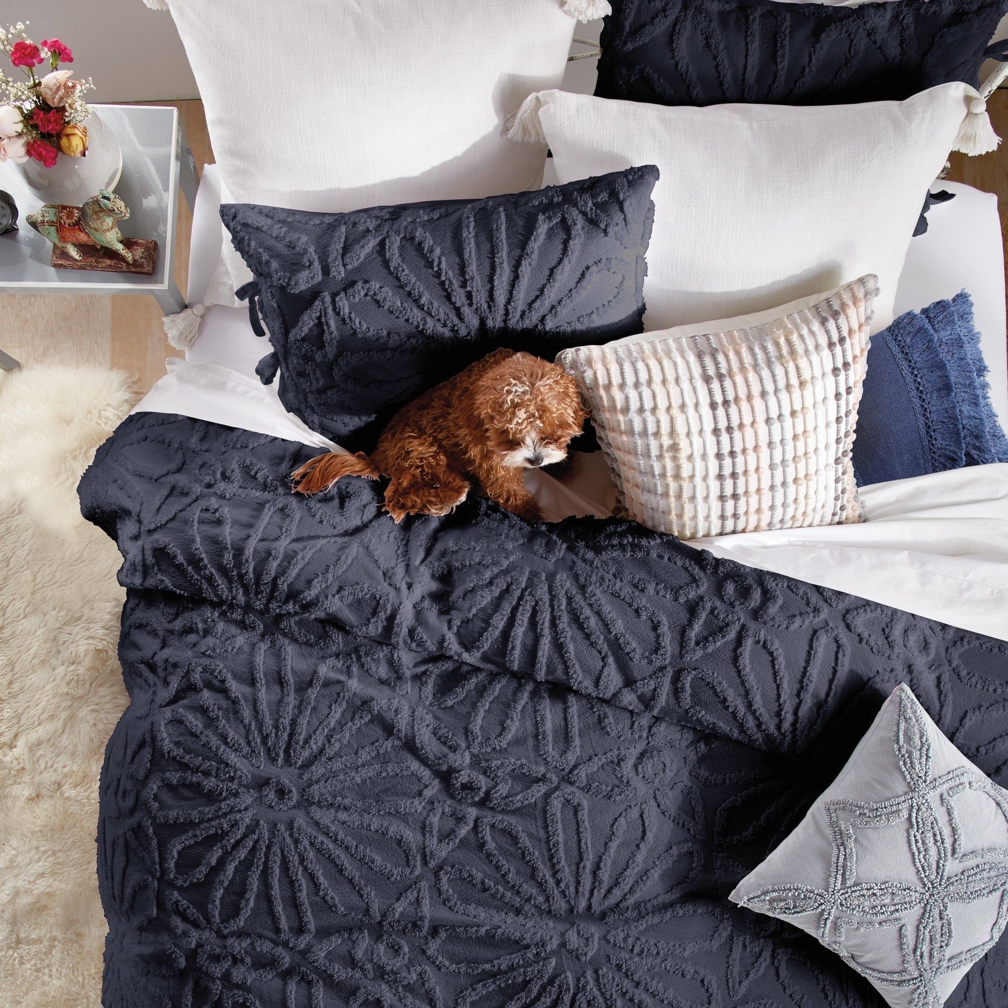 Parure de couette Peri Home Chenille Medallion