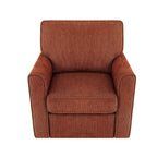 Fauteuil pivotant à 360° en chenille, fauteuil moderne avec poches latérales, fauteuil pivotant, fauteuil inclinable ergonomique pour chambre à coucher