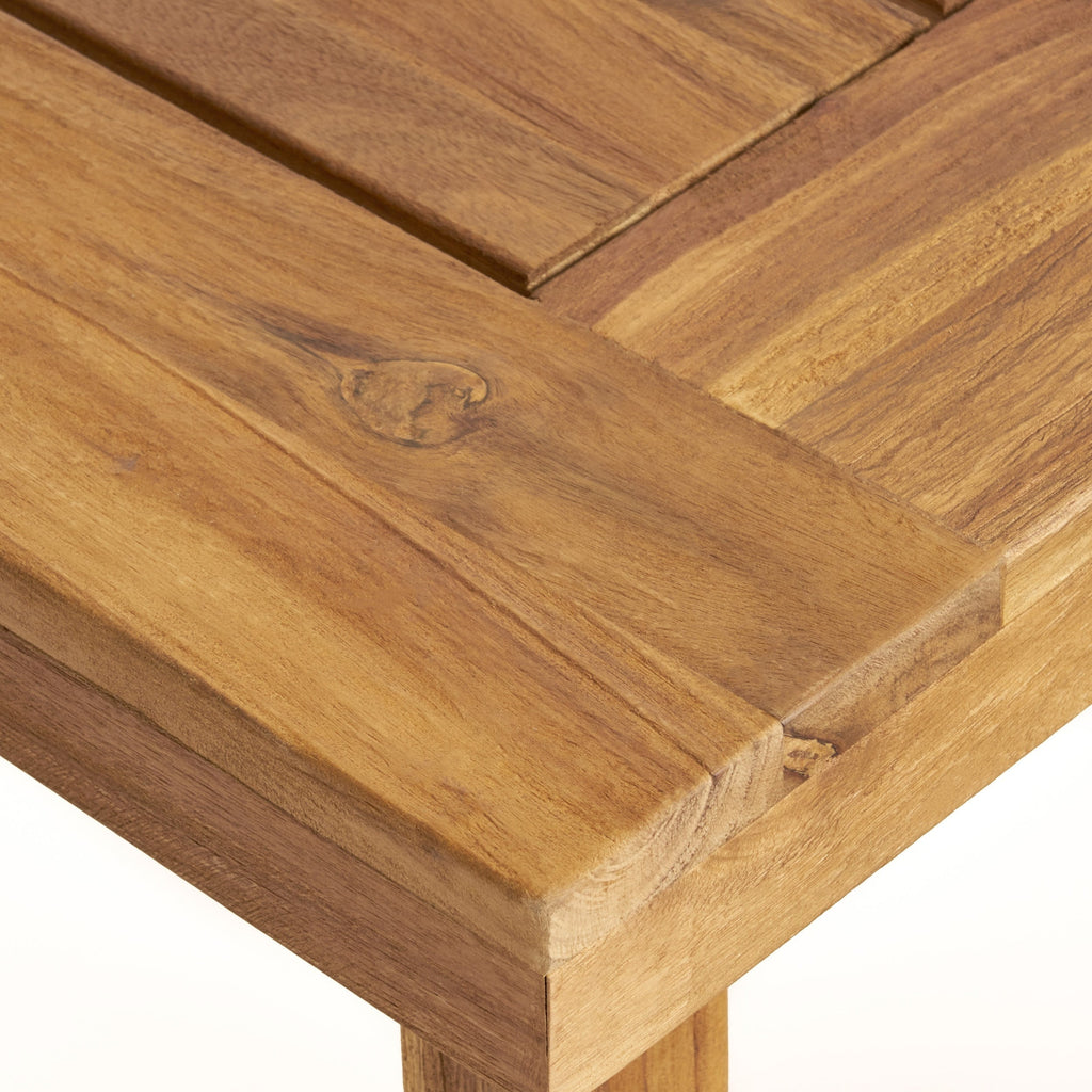 Christopher Knight Home - Ensemble de salle à manger d'extérieur Emma en bois et résine, 7 pièces