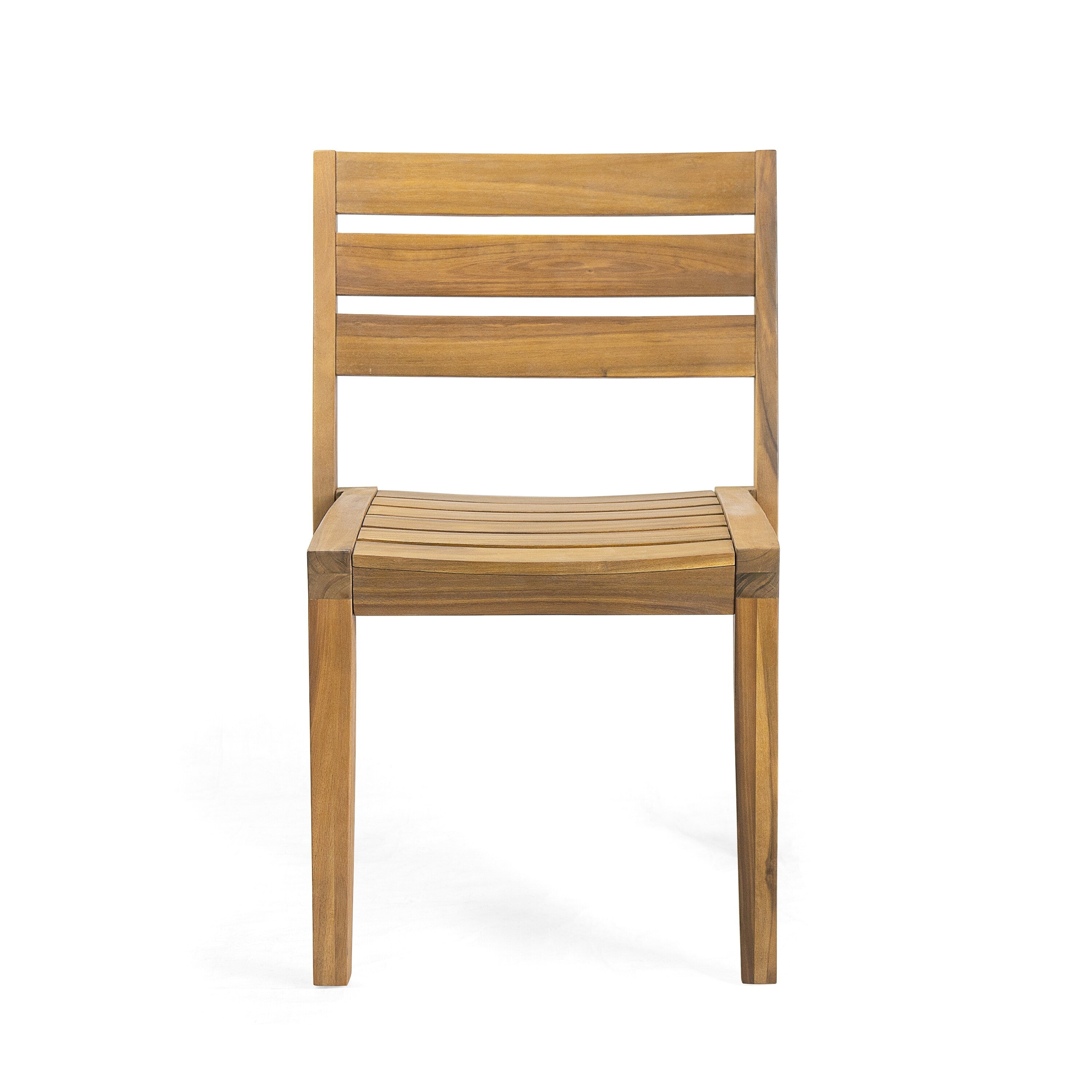 Christopher Knight Home - Ensemble de salle à manger extensible Hampton 7 pièces en bois d'acacia avec trou pour parasol