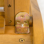 Christopher Knight Home - Ensemble de salle à manger extensible Hampton 7 pièces en bois d'acacia avec trou pour parasol