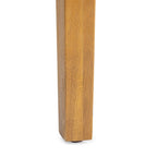 Christopher Knight Home - Ensemble de salle à manger extensible Hampton 7 pièces en bois d'acacia avec trou pour parasol