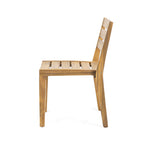 Christopher Knight Home - Ensemble de salle à manger extensible Hampton 7 pièces en bois d'acacia avec trou pour parasol