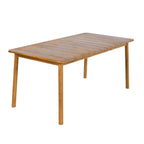 Christopher Knight Home - Ensemble de salle à manger d'extérieur Porter en bois d'acacia 7 pièces