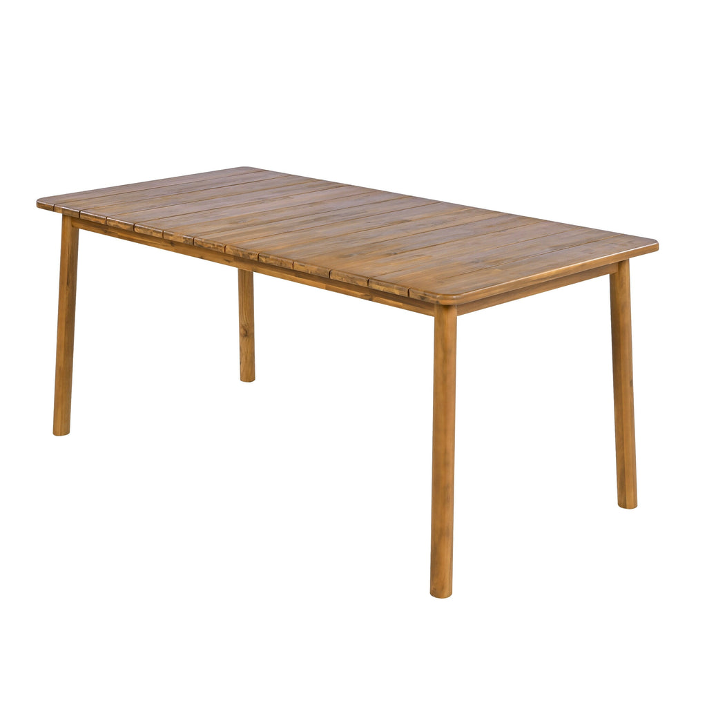 Christopher Knight Home - Ensemble de salle à manger d'extérieur Porter en bois d'acacia 7 pièces