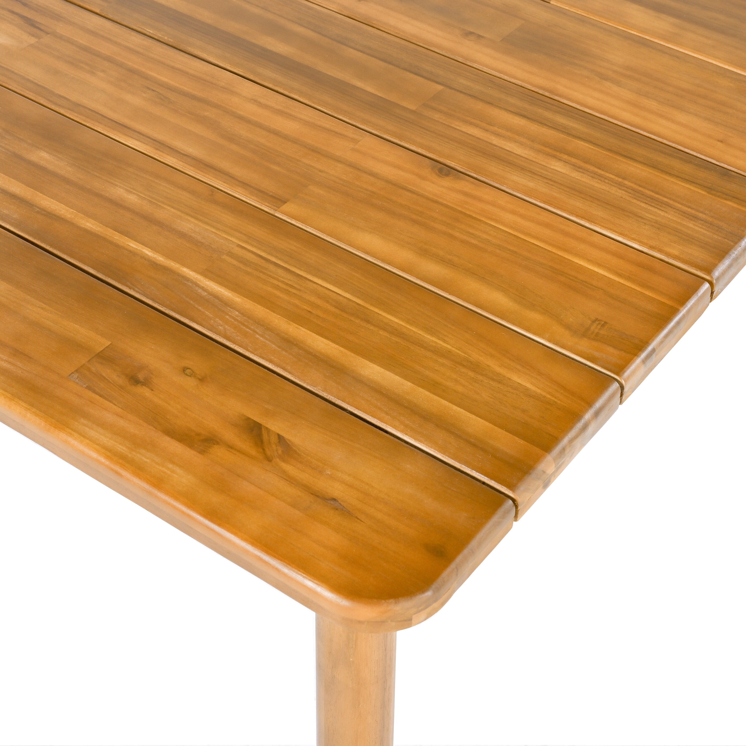 Christopher Knight Home - Ensemble de salle à manger d'extérieur Porter en bois d'acacia 7 pièces