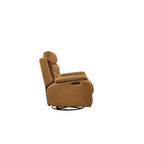 Christopher Knight Home - Fauteuil inclinable pivotant à bascule Liyasi à double moteur OKIN avec position infinie, appui-tête électrique et chargement USB