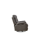 Christopher Knight Home - Fauteuil inclinable pivotant à bascule Liyasi à double moteur OKIN avec position infinie, appui-tête électrique et chargement USB
