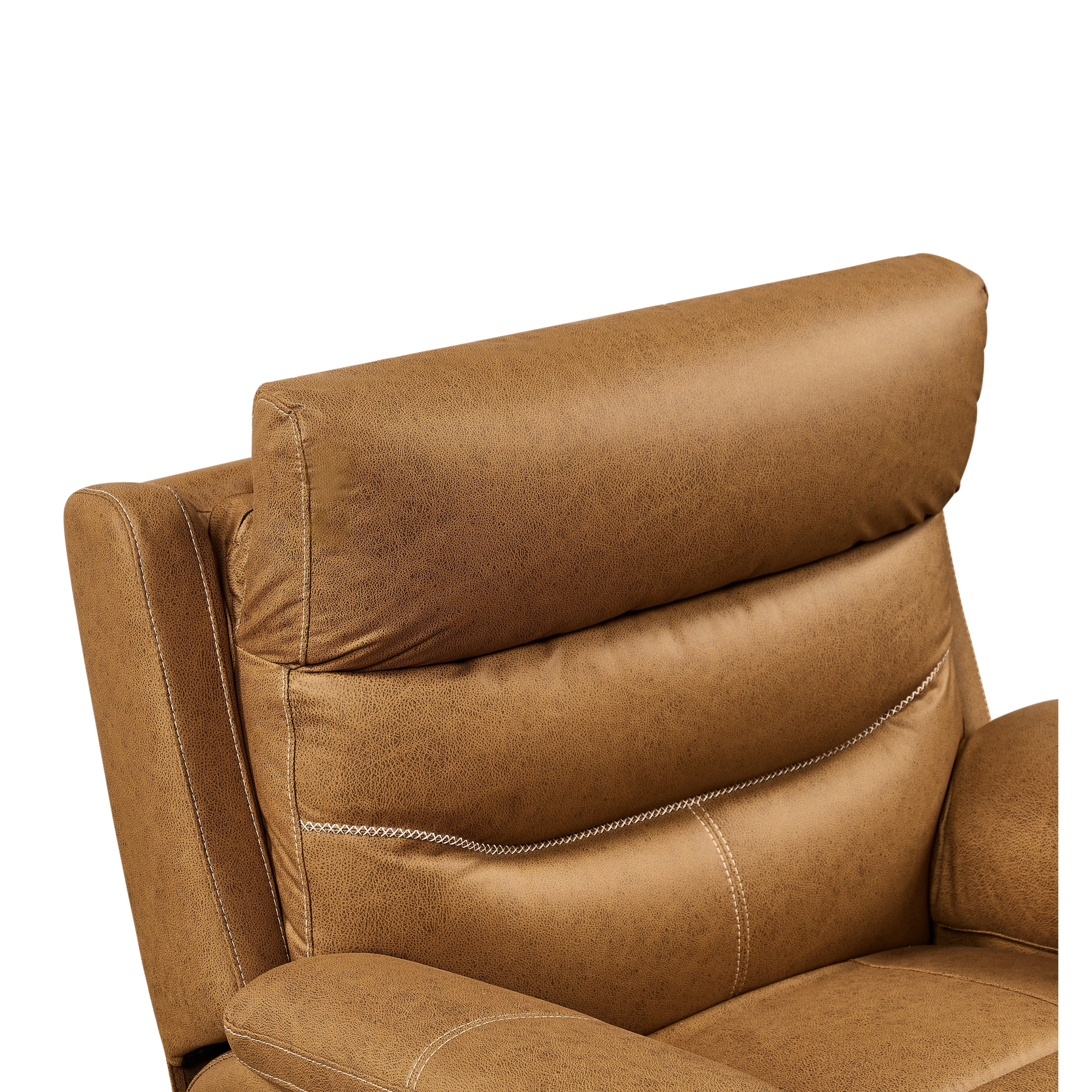 Christopher Knight Home - Fauteuil inclinable pivotant à bascule Liyasi à double moteur OKIN avec position infinie, appui-tête électrique et chargement USB