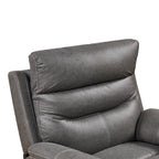 Christopher Knight Home - Fauteuil inclinable pivotant à bascule Liyasi à double moteur OKIN avec position infinie, appui-tête électrique et chargement USB