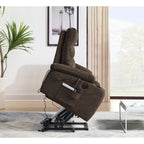 Christopher Knight Home - Fauteuil inclinable électrique Liyasi avec massage, chauffage et fonctionnalités pratiques