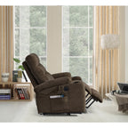 Christopher Knight Home - Fauteuil inclinable électrique Liyasi avec massage, chauffage et fonctionnalités pratiques