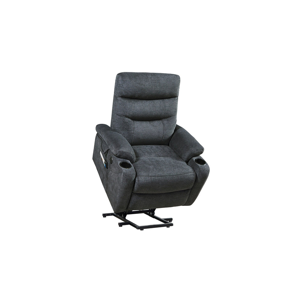 Christopher Knight Home - Fauteuil inclinable électrique Liyasi avec massage, chauffage et fonctionnalités pratiques