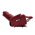 Christopher Knight Home - Fauteuil inclinable électrique Liyasi avec massage, chauffage et fonctionnalités pratiques