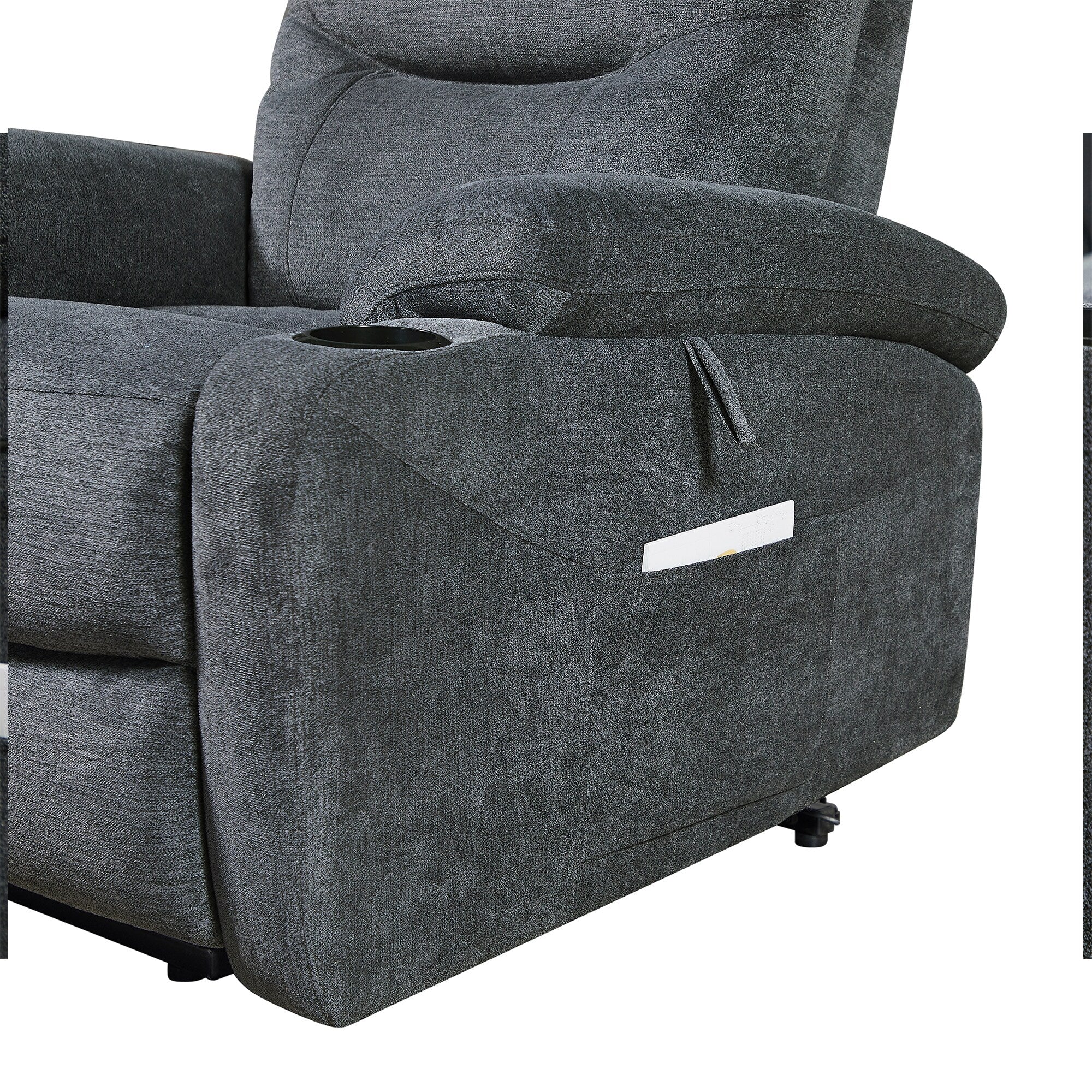 Christopher Knight Home - Fauteuil inclinable électrique Liyasi avec massage, chauffage et fonctionnalités pratiques