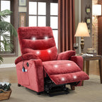 Christopher Knight Home - Fauteuil inclinable électrique Liyasi avec massage, chauffage et fonctionnalités pratiques