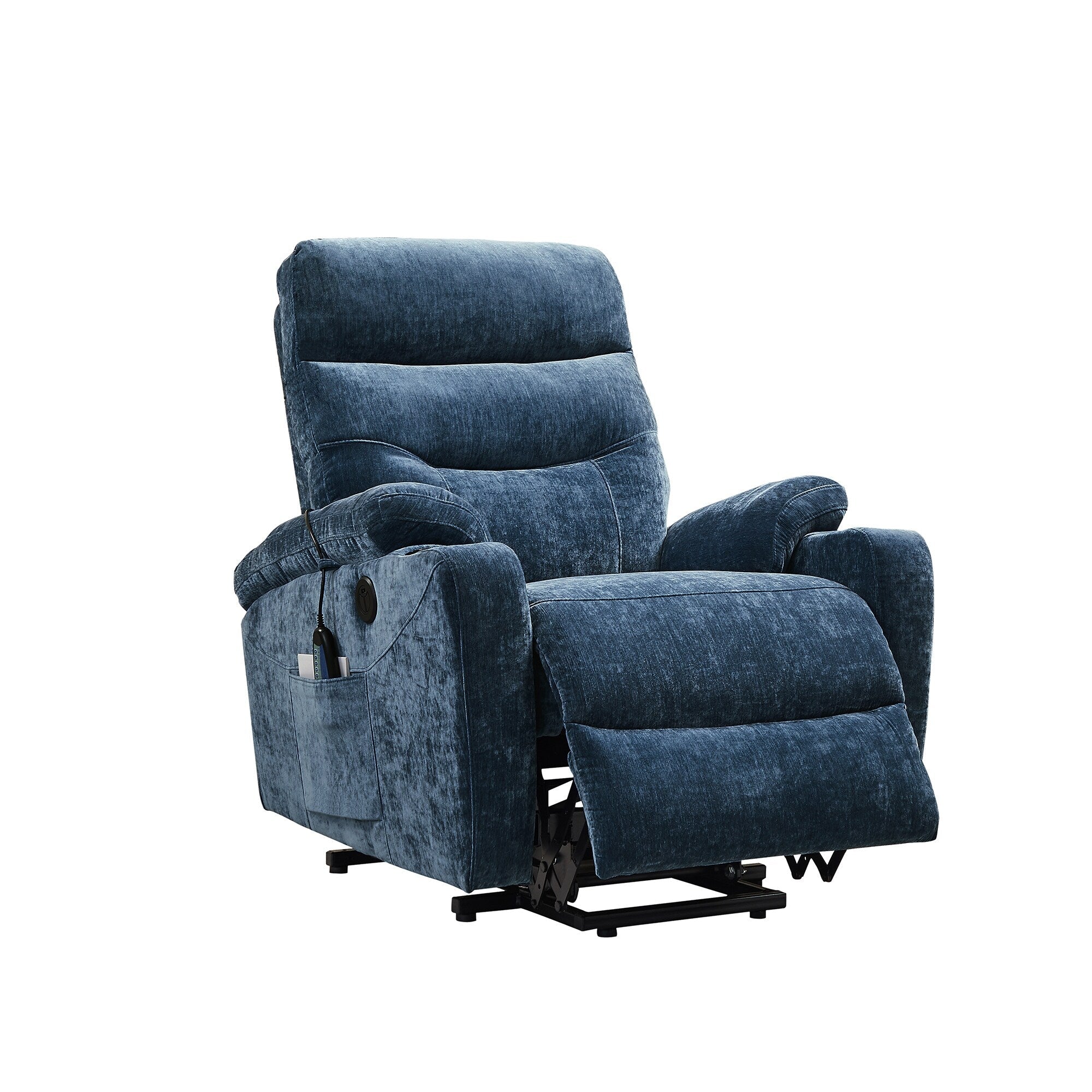 Christopher Knight Home - Fauteuil inclinable électrique Liyasi avec massage, chauffage et fonctionnalités pratiques