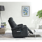 Christopher Knight Home - Fauteuil inclinable électrique Liyasi avec massage, chauffage et fonctionnalités pratiques