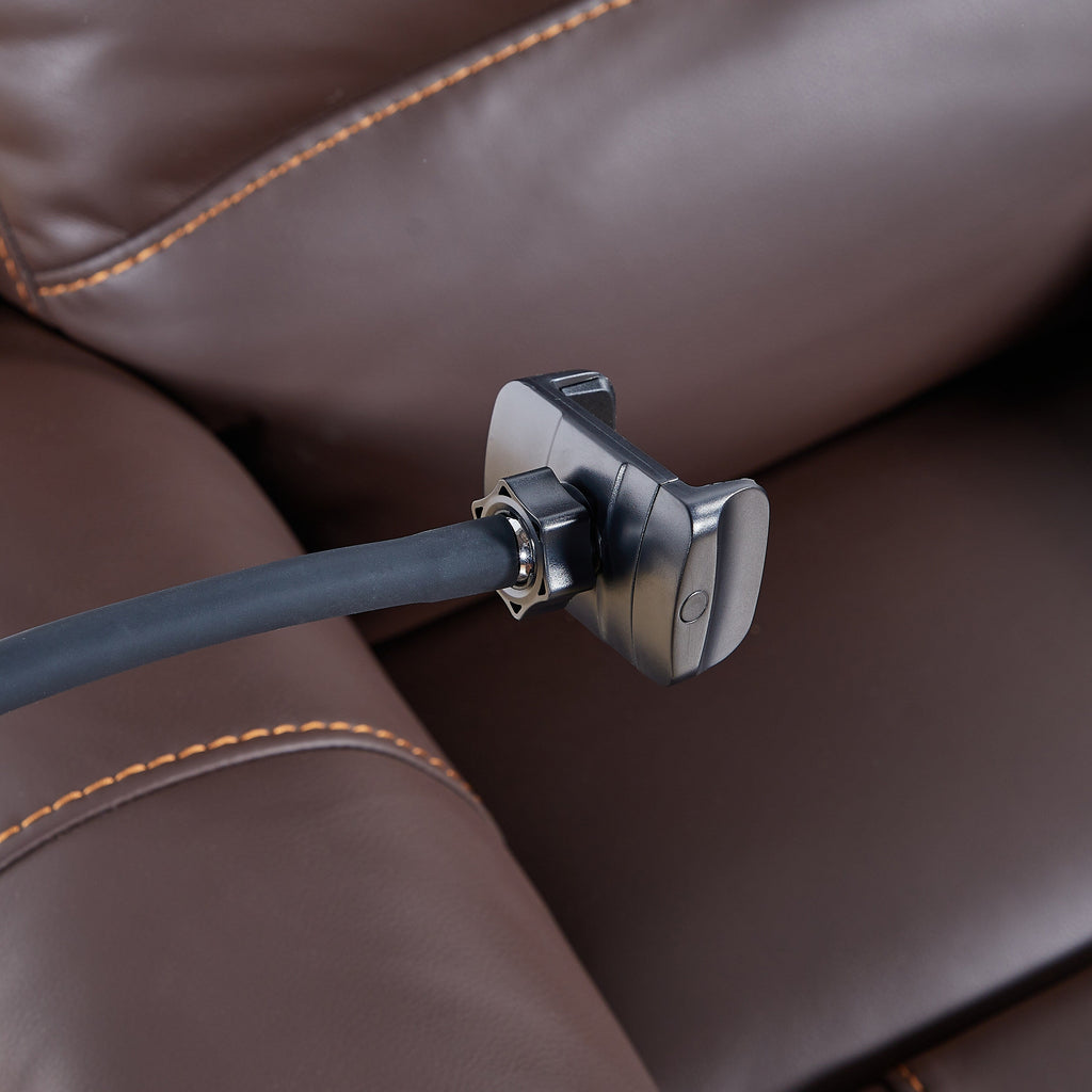 Christopher Knight Home - Fauteuil inclinable électrique Liyasi Zero Gravity avec massage, chauffage, chargement USB et support pour téléphone
