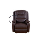 Christopher Knight Home - Fauteuil inclinable électrique Liyasi Zero Gravity avec massage, chauffage, chargement USB et support pour téléphone