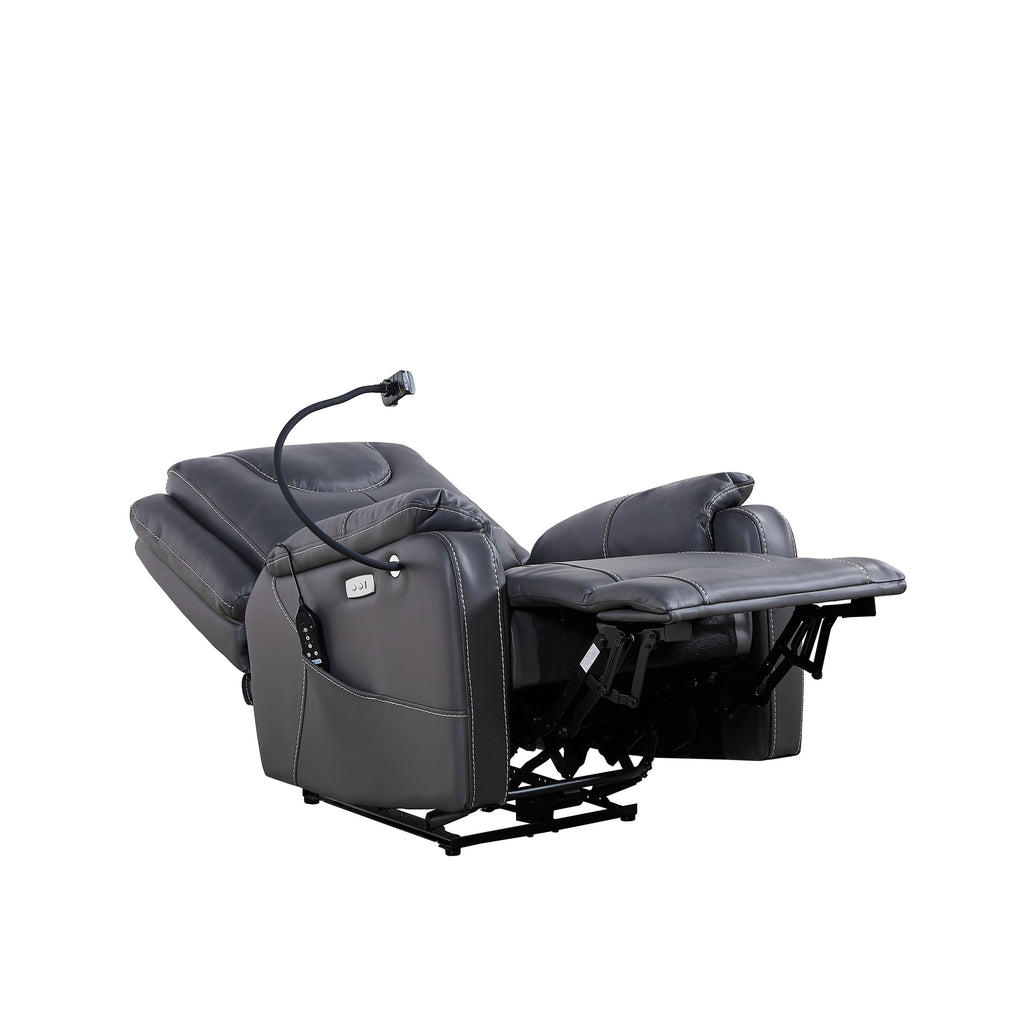 Christopher Knight Home - Fauteuil inclinable électrique Liyasi Zero Gravity avec massage, chauffage, chargement USB et support pour téléphone