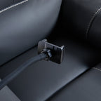 Christopher Knight Home - Fauteuil inclinable électrique Liyasi Zero Gravity avec massage, chauffage, chargement USB et support pour téléphone