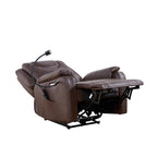 Christopher Knight Home - Fauteuil inclinable électrique Liyasi Zero Gravity avec massage, chauffage, chargement USB et support pour téléphone