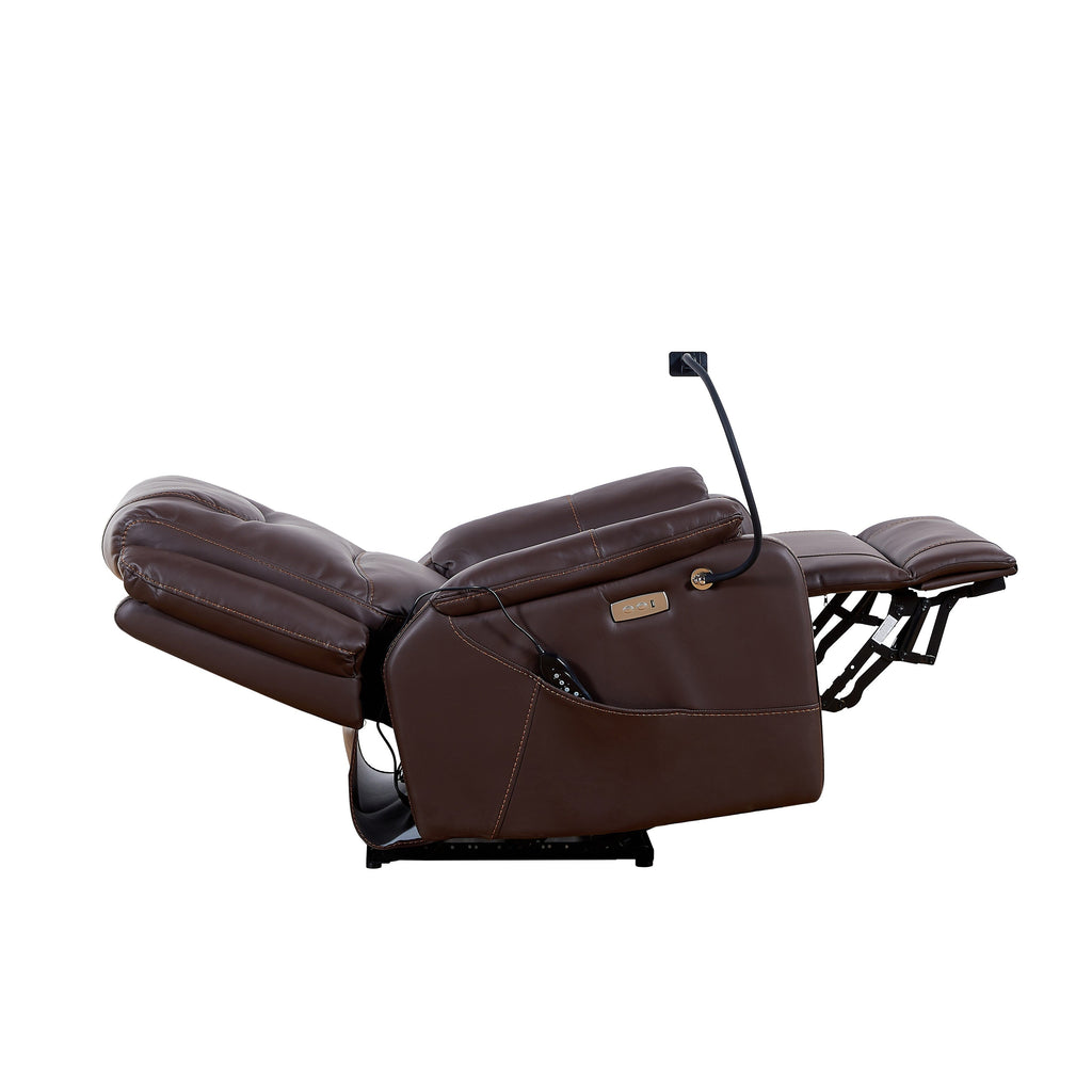 Christopher Knight Home - Fauteuil inclinable électrique Liyasi Zero Gravity avec massage, chauffage, chargement USB et support pour téléphone