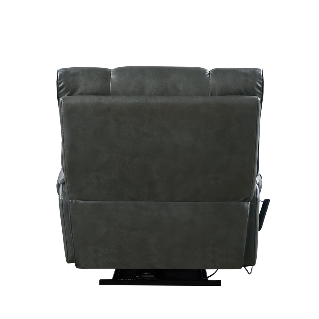 Christopher Knight Home - Fauteuil inclinable électrique avec deux moteurs, massage, chauffage, porte-gobelets et support de téléphone réglable