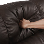 Christopher Knight Home - Fauteuil inclinable électrique avec deux moteurs, massage, chauffage, porte-gobelets et support de téléphone réglable