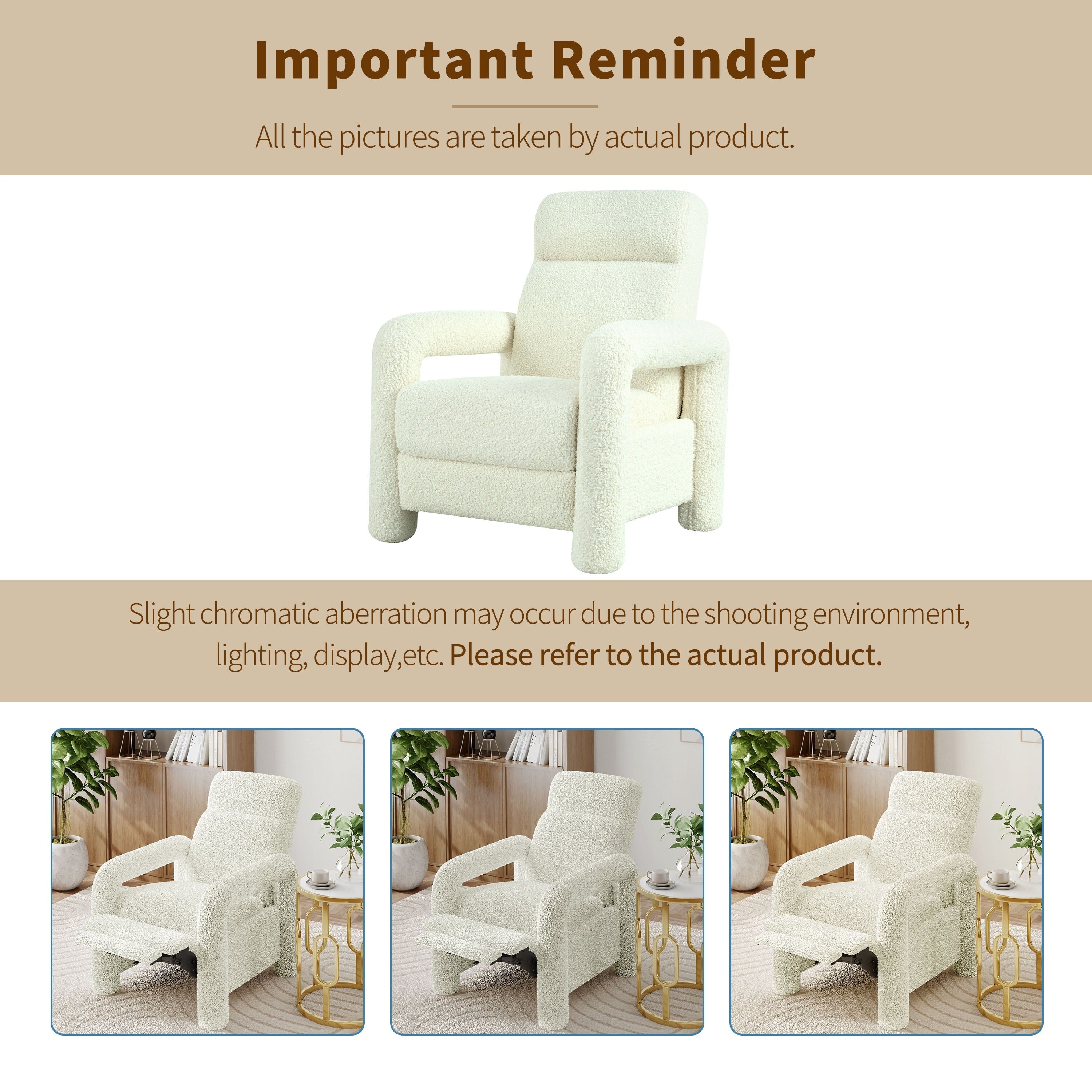 Christopher Knight Home - Fauteuil inclinable à dossier réglable