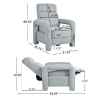 Christopher Knight Home - Fauteuil inclinable à dossier réglable