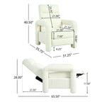 Christopher Knight Home - Fauteuil inclinable à dossier réglable