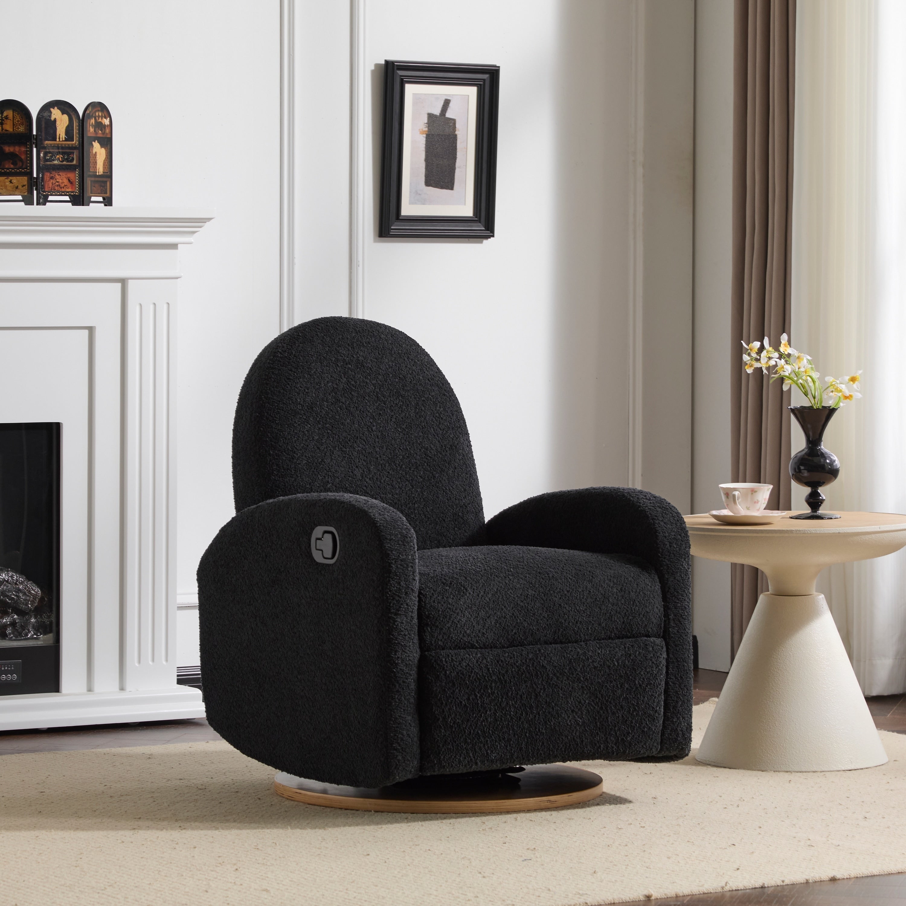 Fauteuil inclinable pivotant et coulissant Boucle 360 ​​de Christopher Knight Home