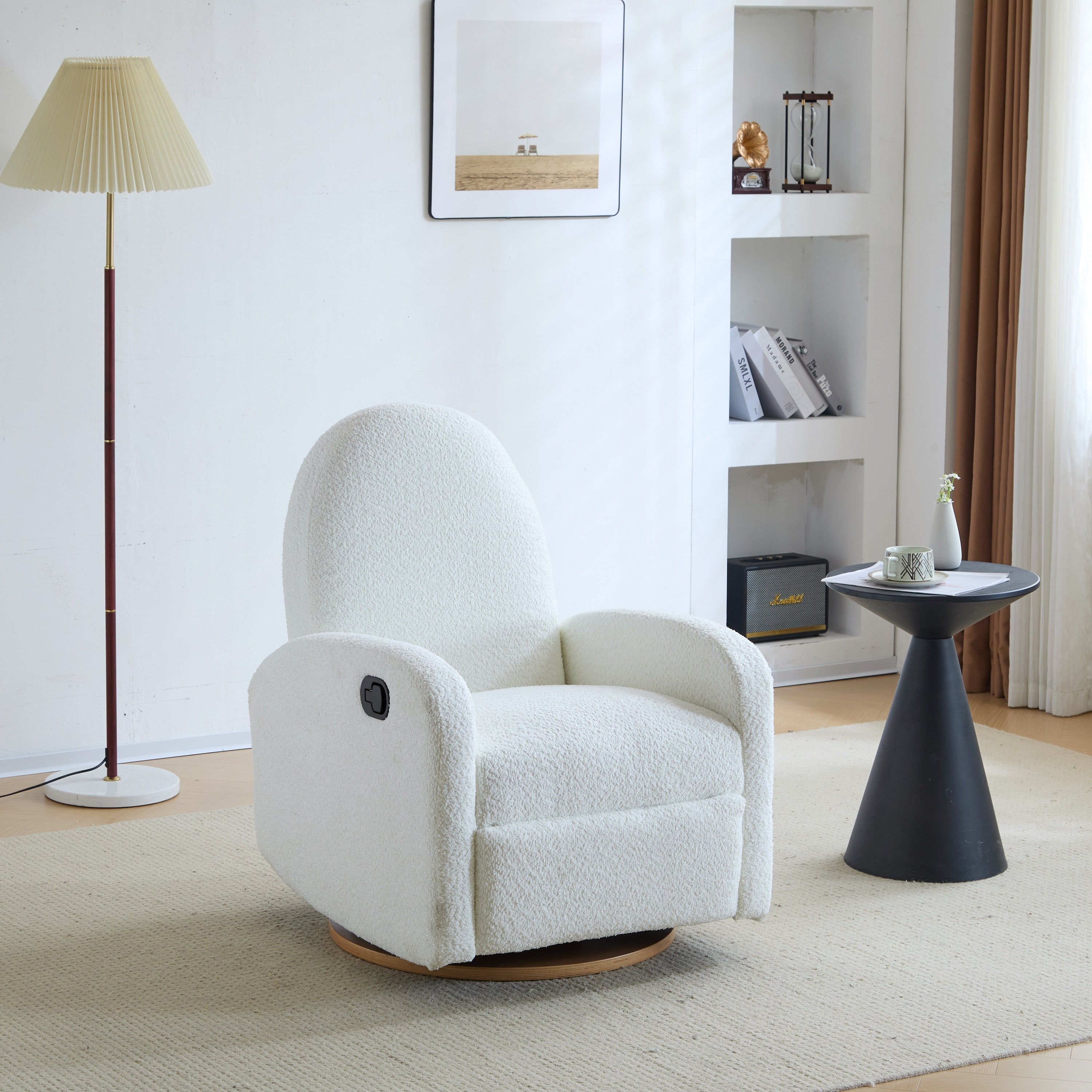Fauteuil inclinable pivotant et coulissant Boucle 360 ​​de Christopher Knight Home