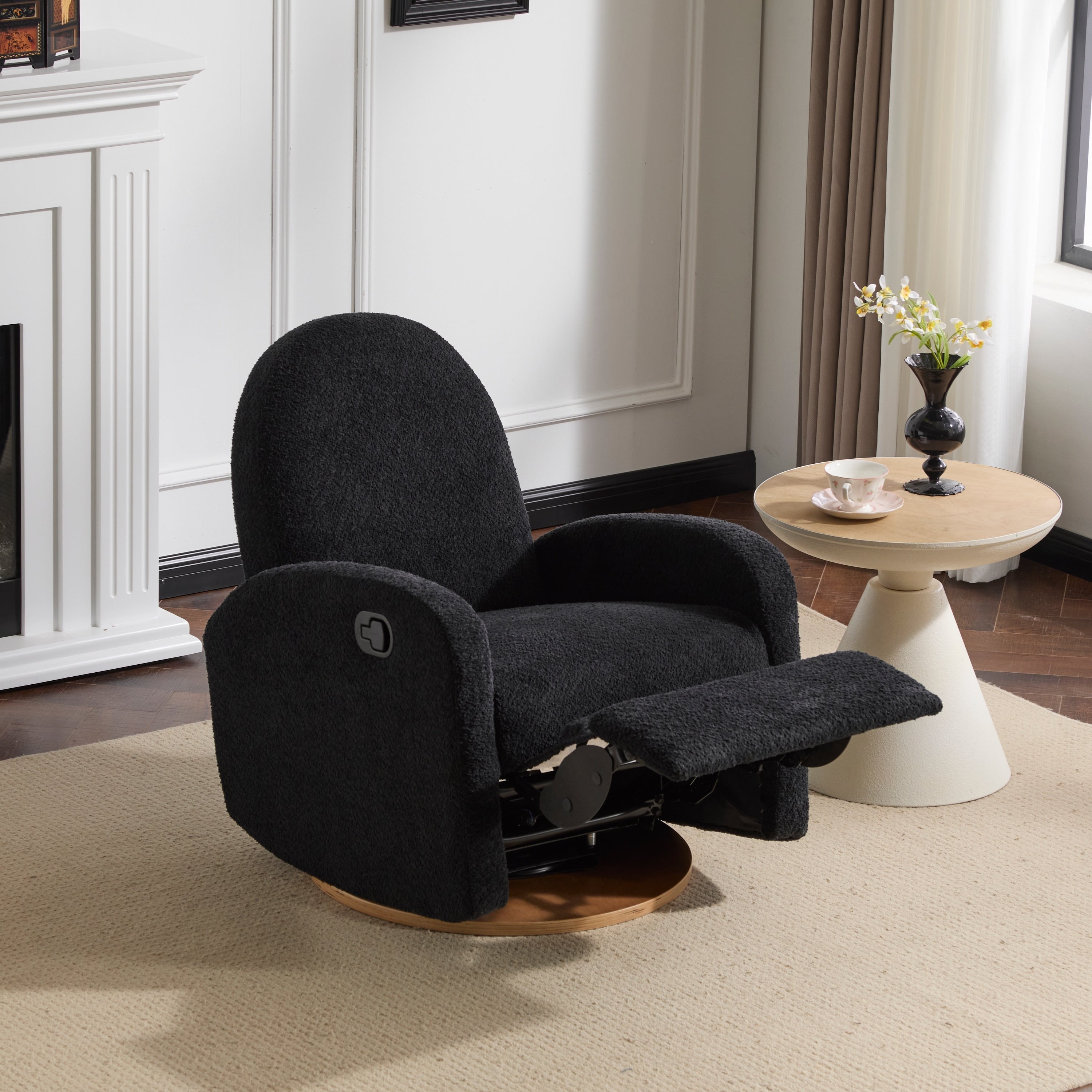Fauteuil inclinable pivotant et coulissant Boucle 360 ​​de Christopher Knight Home
