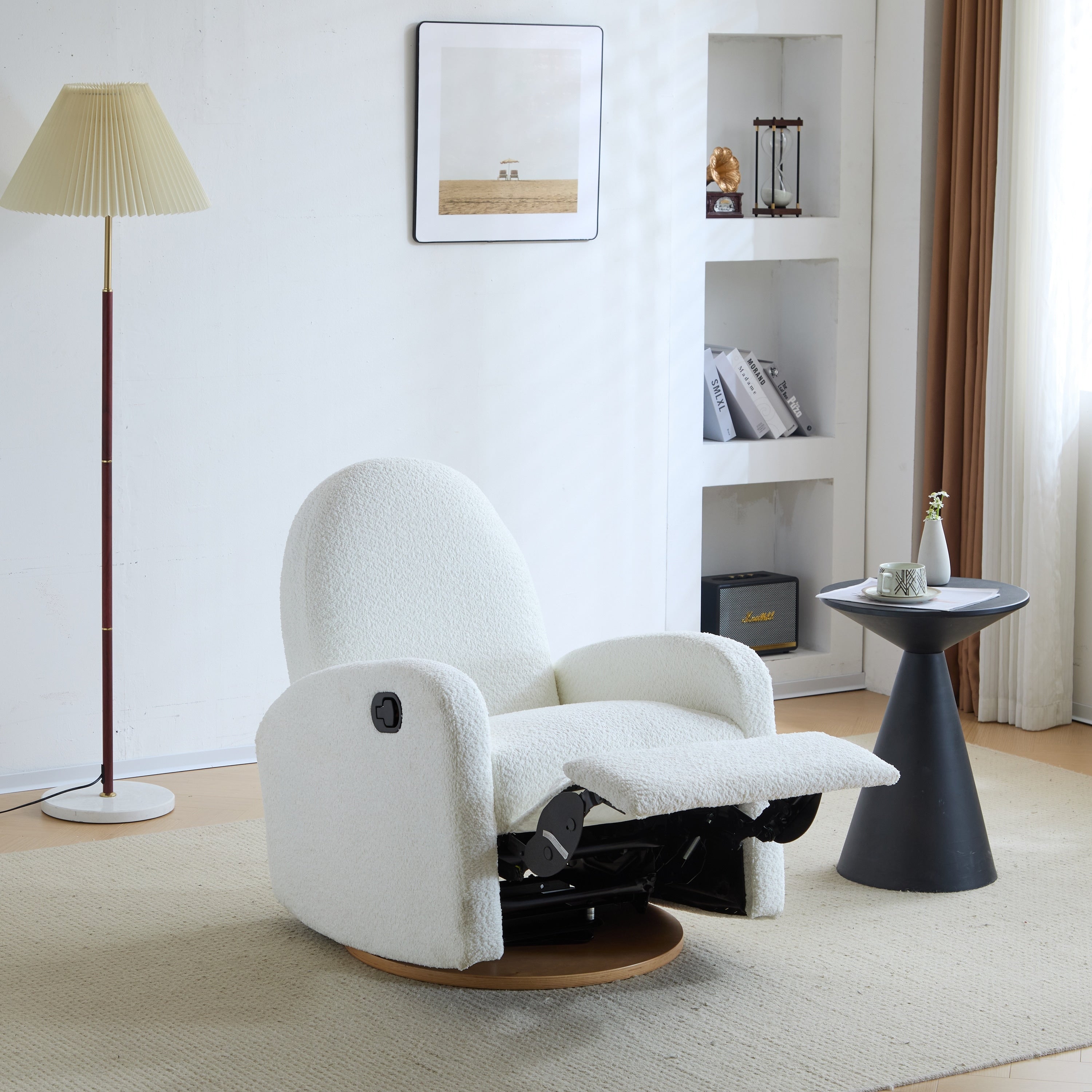 Fauteuil inclinable pivotant et coulissant Boucle 360 ​​de Christopher Knight Home